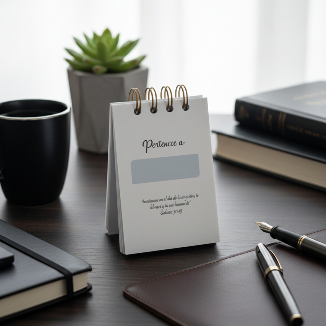 Libreta Mini "En ti confío"