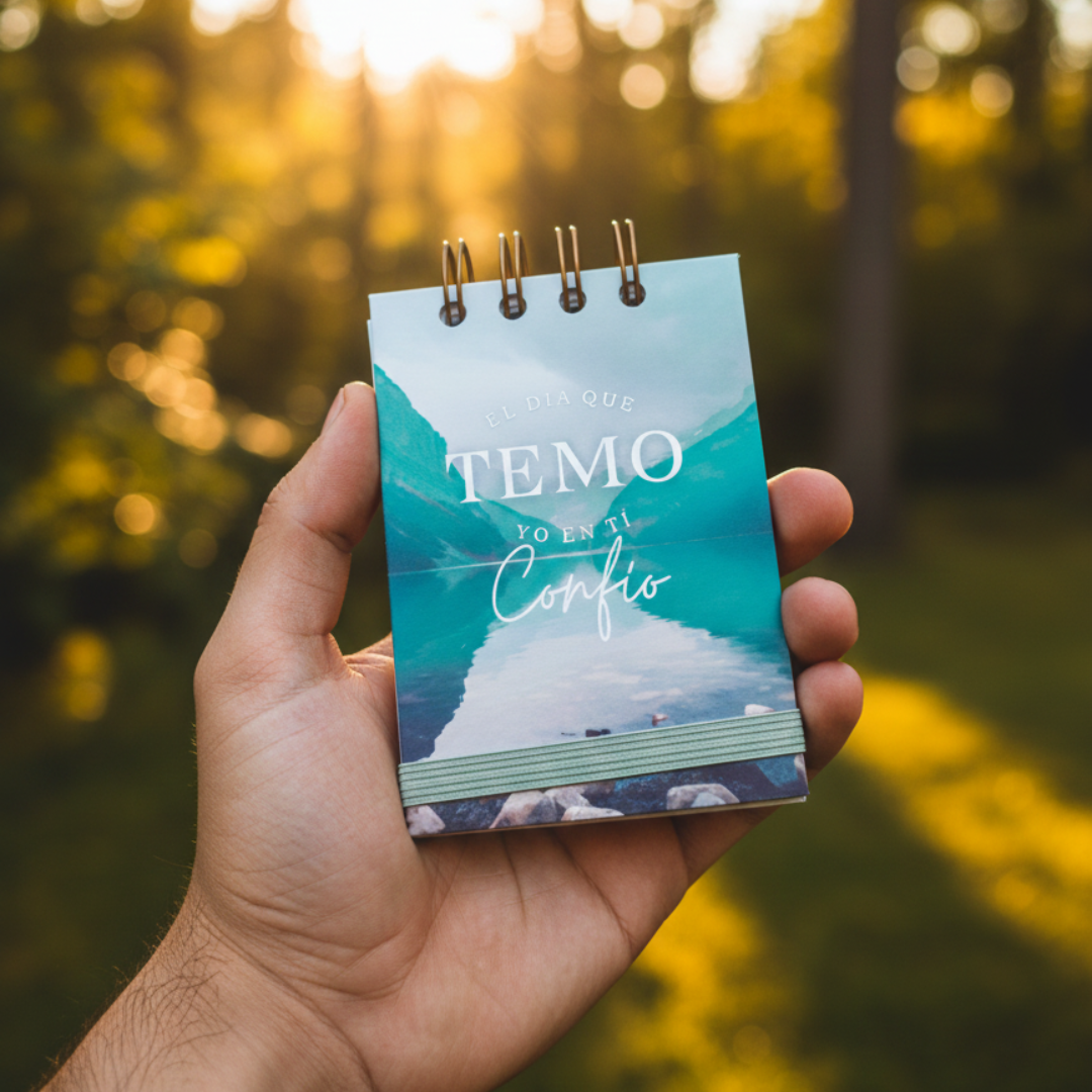 Libreta Mini "En ti confío"