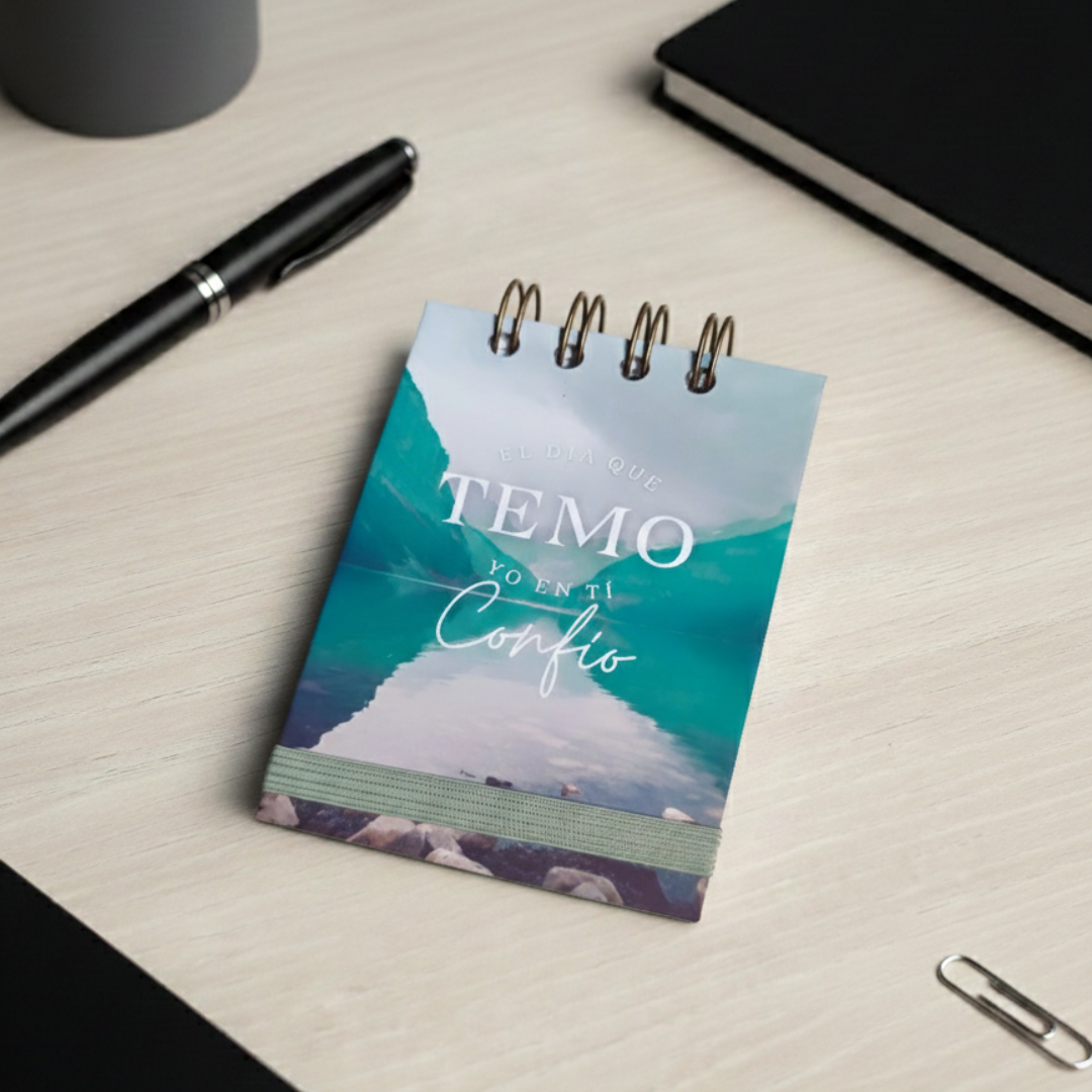 Libreta Mini "En ti confío"