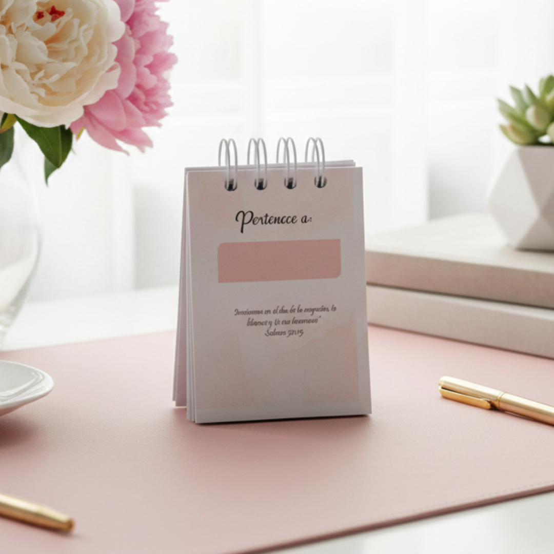 Libreta Mini "Calma mis temores"