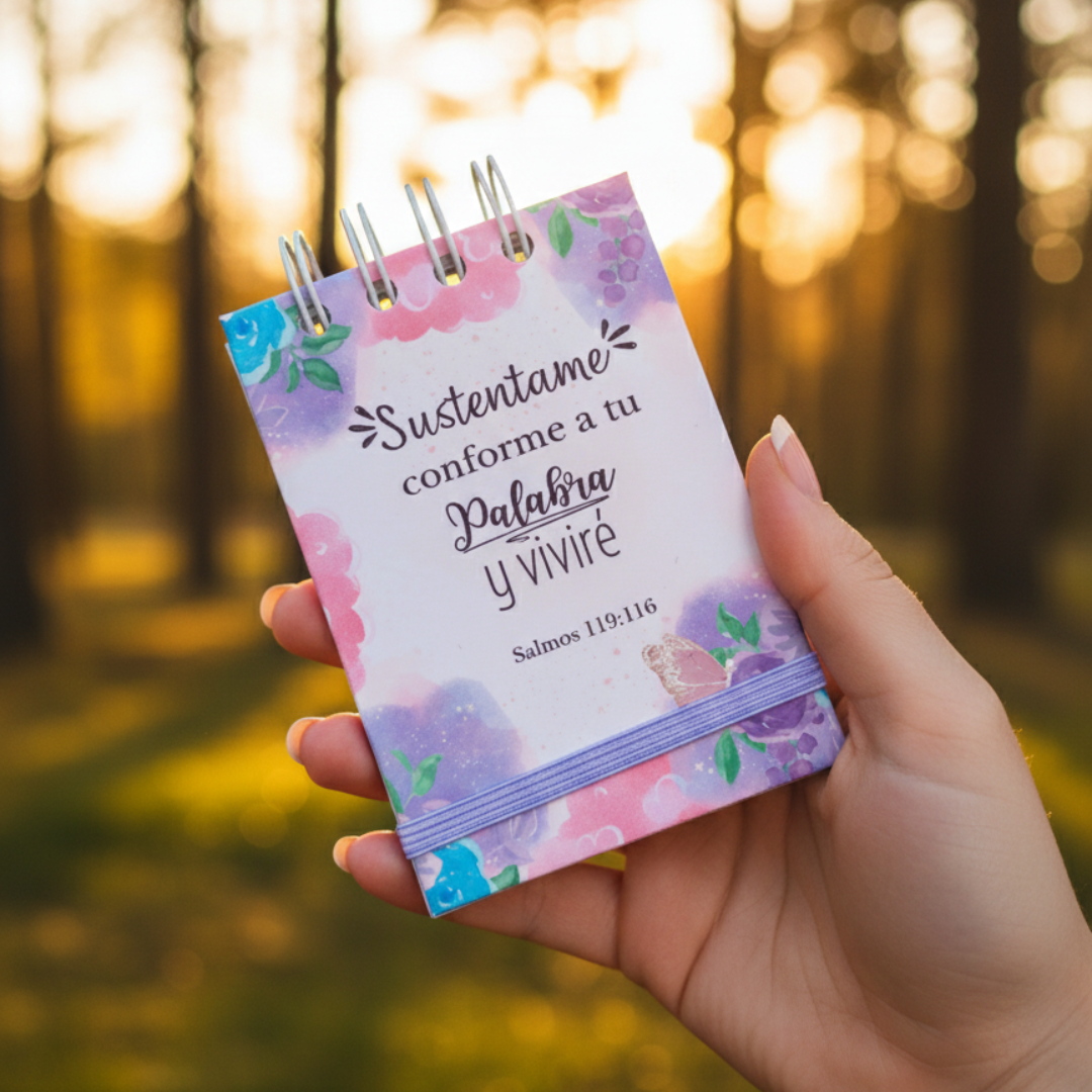 Libreta Mini "Susténtame"