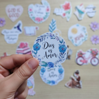 Stickers Adhesivos- Dios es Amor