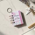 Llavero Promesas de Dios- Mariposa rosa