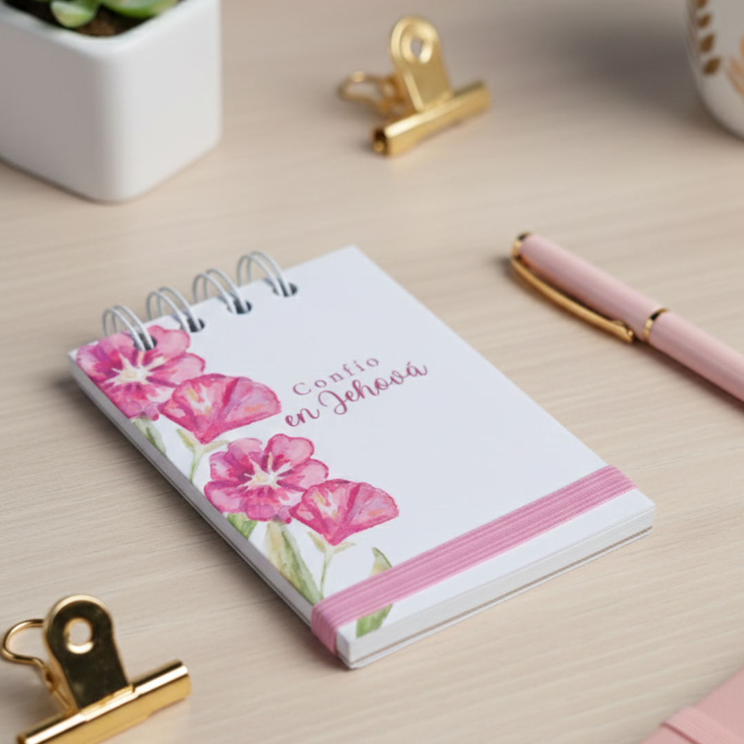 Libreta Mini "Confío en Jehová"