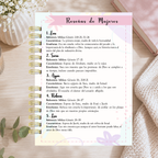 Agenda Cristiana Clásica Mujer "Crea en Mi"