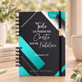 Agenda Cristiana Clásica "Todo lo puedo" 100 hojas