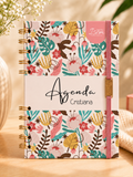 Agenda Cristiana Clásica "Floral"